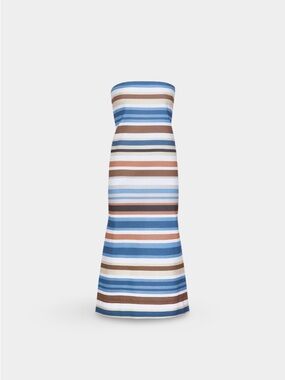 Coco Shop Strapless A-Line Dress NWT